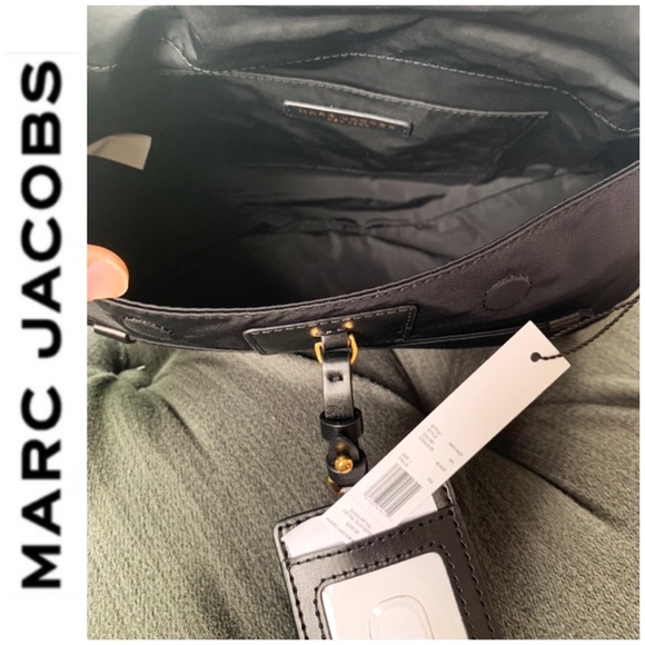 NWT Marc Jacobs preppy large crossbody black - Picture 5 of 7